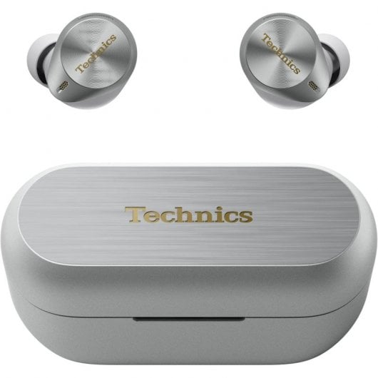 Cuffie Bluetooth Technics EAH-AZ80E TWS con cancellazione del rumore argento