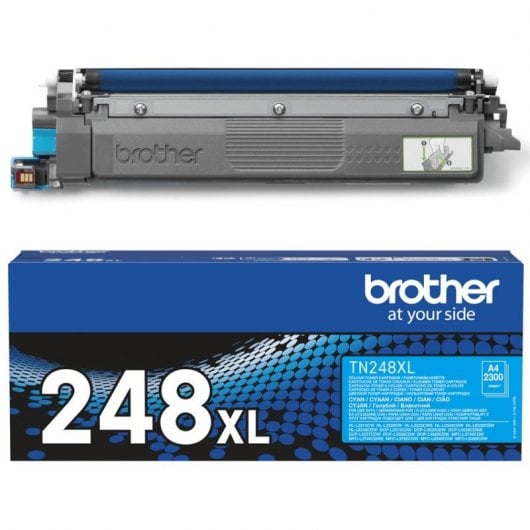 Toner cyan d'origine Brother TN-248XLC