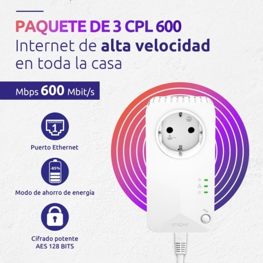 Strong Powerline Pack triple 600 Mbit/s