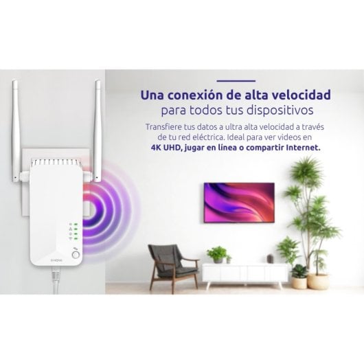 Strong Powerline Wi-Fi 600 Triple Pack PLC 600Mbit/s