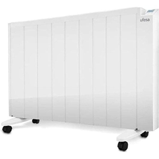 Emissor Térmico Ufesa EM2000 2000W 9 Elementos Controle Wifi com Roda e Suporte de Parede