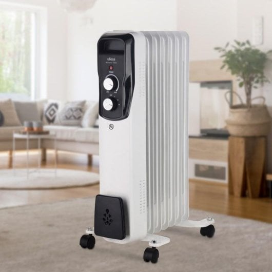 Radiatore a Olio Ufesa Antares 1500 1500W 7 Elementi Sicurezza Termostato
