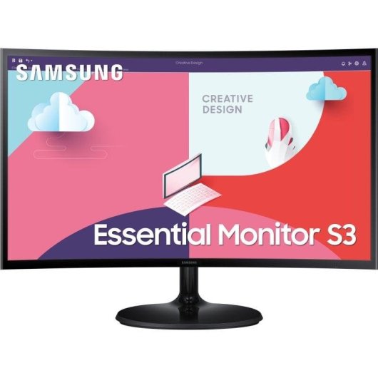 Écran PC Samsung Essential S36C 27" Full HD 75Hz VA Courbe FreeSync 4ms