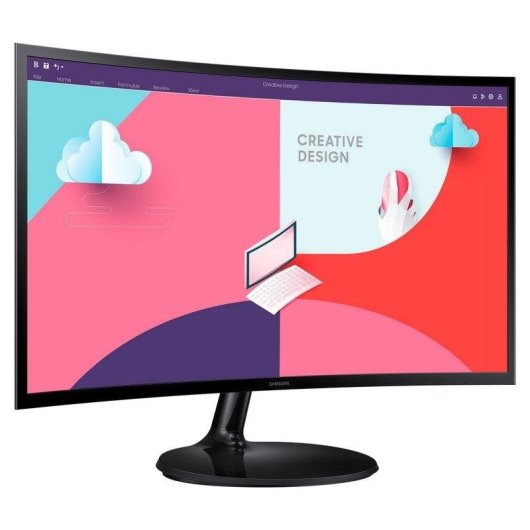 Écran PC Samsung Essential S36C 27" Full HD 75Hz VA Courbe FreeSync 4ms