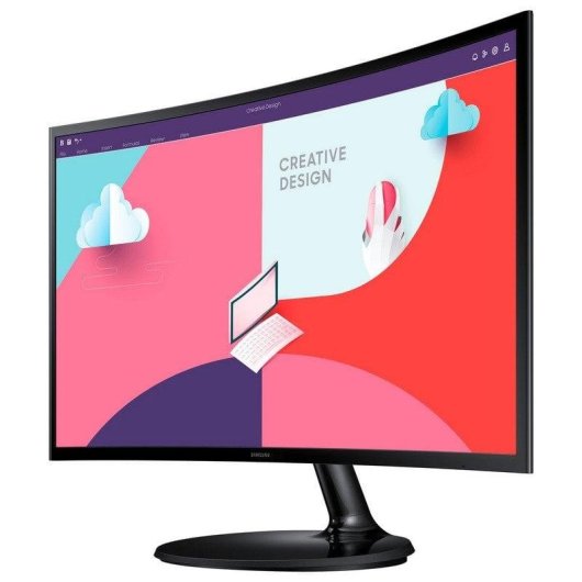 Écran PC Samsung Essential S36C 27" Full HD 75Hz VA Courbe FreeSync 4ms