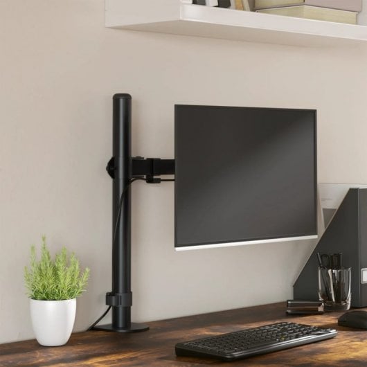 Supporto per Monitor VidaXL Vesa 75/100 Mm Acciaio Nero
