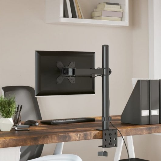 Supporto per Monitor VidaXL Vesa 75/100 Mm Acciaio Nero