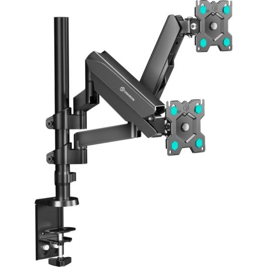 Onkron G140-B Soporte de Escritorio Brazo Doble para Monitor de 13"- 32" Negro