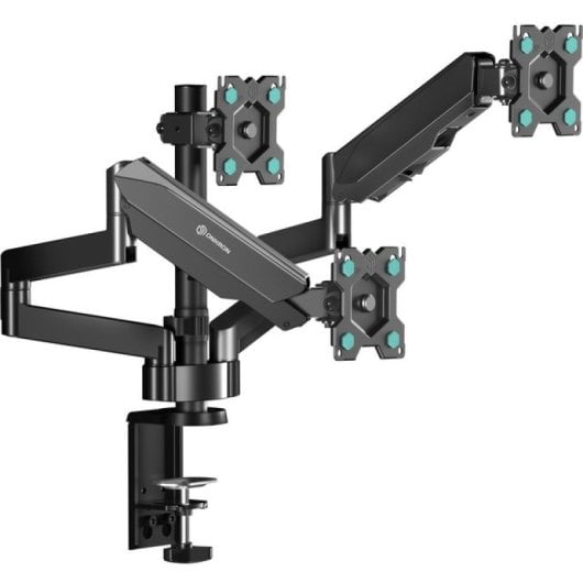 Onkron G280-B Supporto Braccio Mobile per Tre Monitor 13"- 32" Vesa 100 x 100 Nero