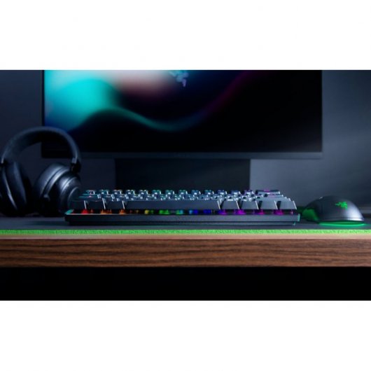 Razer Huntsman Mini Teclado Gaming RGB Switch Óptico Clicky Purple (Layout US)