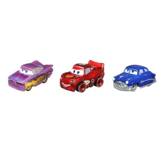 Mattel Disney Pixar Pack 3 Coches Cars Mini Racers | PcComponentes.com