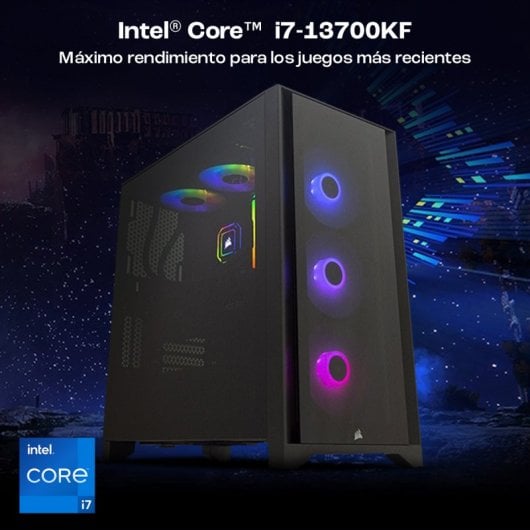 PcCom Imperial Intel Core i7-13700KF / 32 GB / 2 TB SSD / RTX 4070 Ti