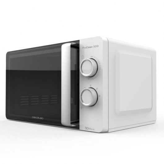 Cecotec Pack ProClean 3010 Microondas 20L 700W + Turboeasy Toast Inox Tostador 900W