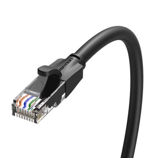 Vention Cable de Conexión Cat 6 UTP 5m Negro