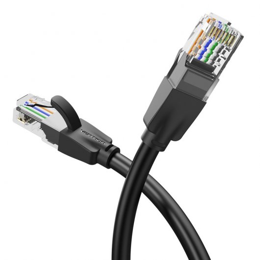 Vention Cable de Conexión Cat 6 UTP 5m Negro