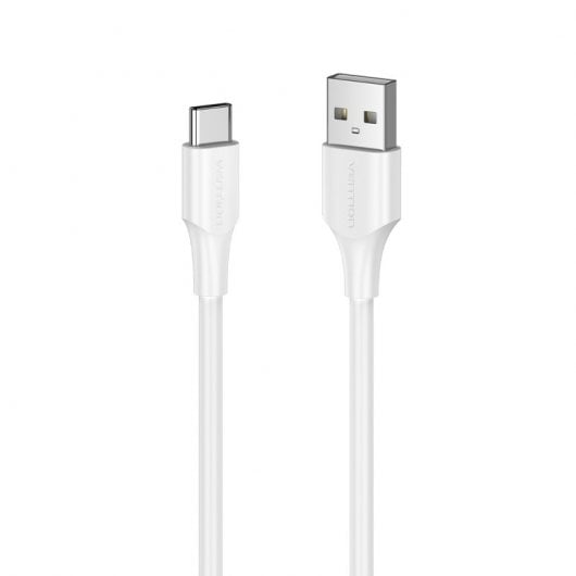 Vention CTHWF Cable USB 2.0 Tipo-A Macho a USB Tipo-C Macho 1m Blanco