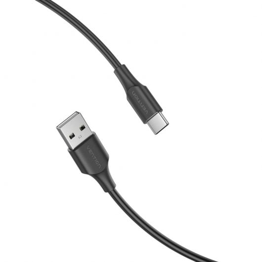 Cavo Vention da USB 2.0 a USB-C da 25 cm Nero