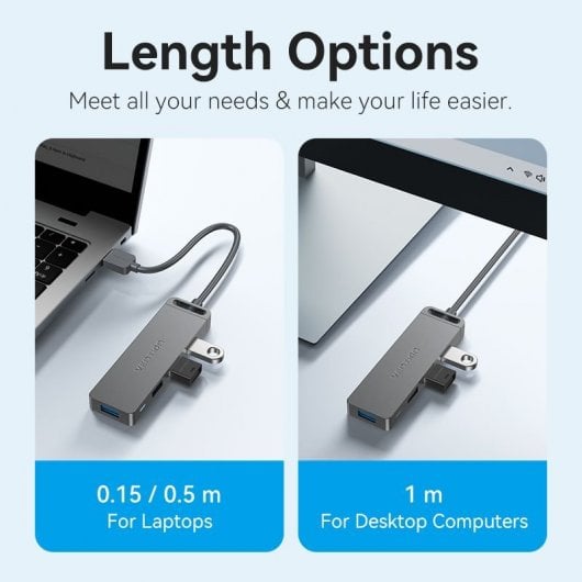 Vention CHLBB Hub 4xUSB 3.0/1xMicroUSB mit PowerDelivery-Ladestation