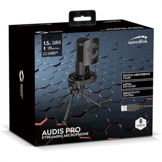 Microfono per streaming Speedlink Audis Pro