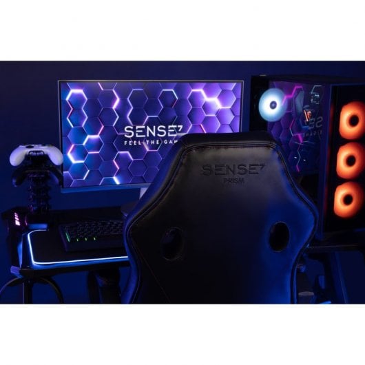 Sense7 Prism Silla Gaming Negra/Roja