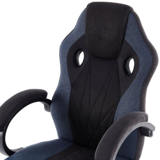 Sense7 Prism Tela Silla Gaming Negra/Azul
