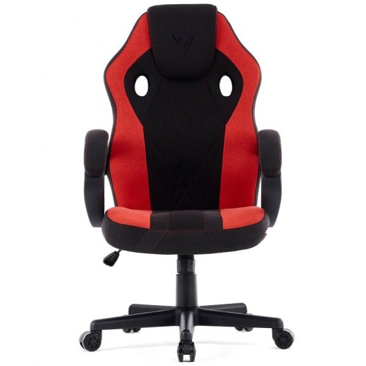 Sense7 Prism Tela Silla Gaming Negra/Roja