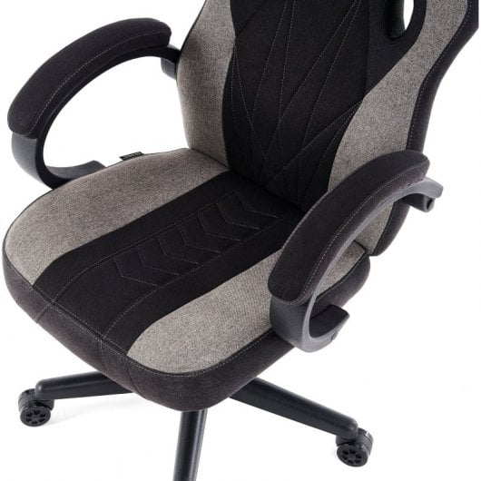 Sense7 Prism Tela Silla Gaming Negra/Gris