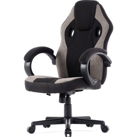 Sense7 Prism Tela Silla Gaming Negra/Gris