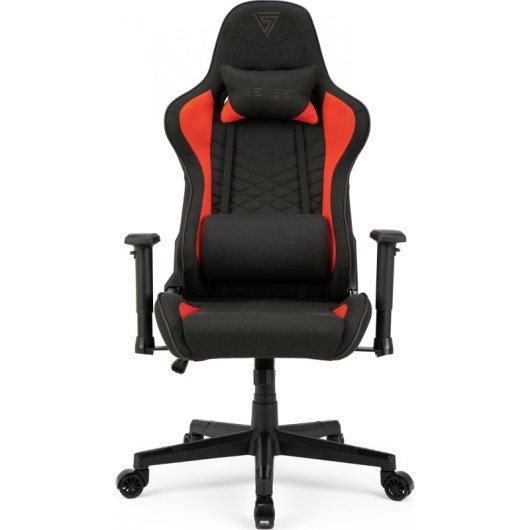 Sense7 Spellcaster Tela Silla Gaming Negra/Roja