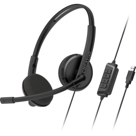 Creative Labs HS-220 Auriculares USB con Micrófono