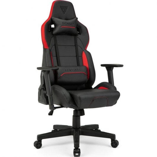 Sedia da gaming Sense7 Sentinel Nero/Rosso