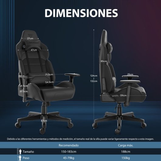 Sense7 Sentinel Silla Gaming Negra/Roja