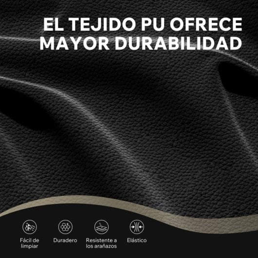 SENSE7 Knight Silla Gaming de Ecopiel Ergonómico Soporte Lumbar Negra