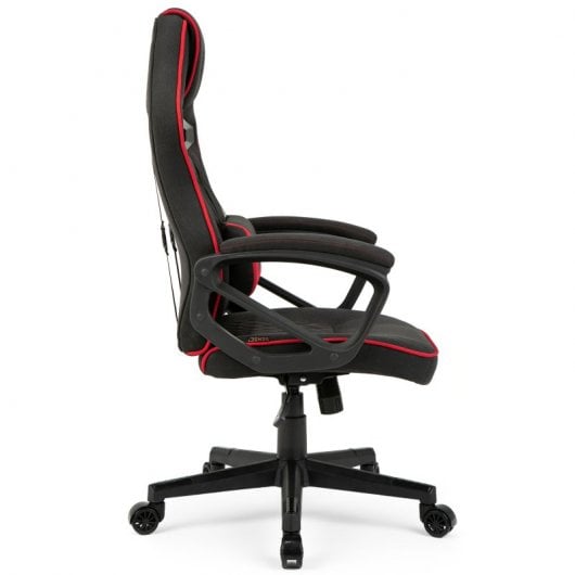 Sense7 Knight Tela Silla Gaming Negra/Roja