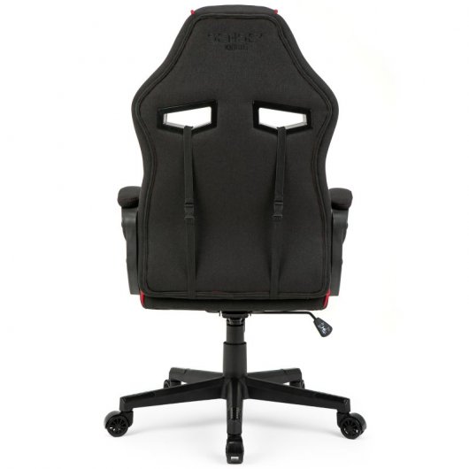 Sense7 Knight Tela Silla Gaming Negra/Roja