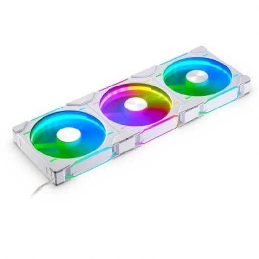 Phanteks D30 Kit 3 Ventole PWM 140 mm Flusso Regolare D-RGB Bianco