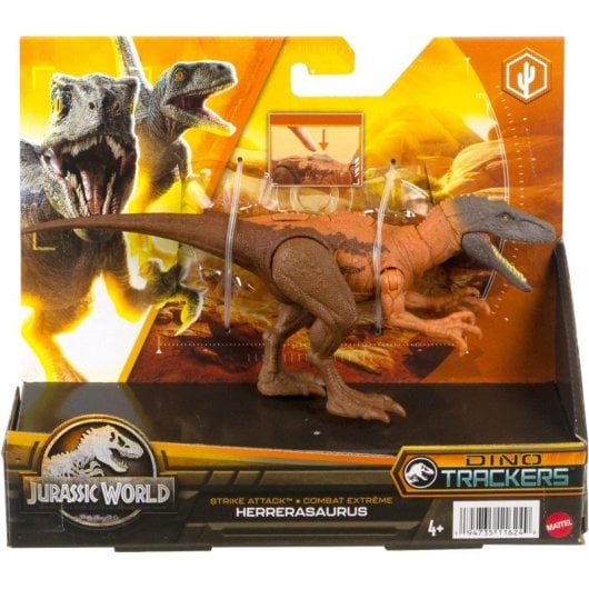 Mattel Jurassic World Dinosaurio de Juguete Herrerasaurus Mordida de Ataque