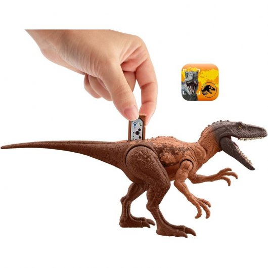 Mattel Jurassic World Dinosaurio de Juguete Herrerasaurus Mordida de Ataque