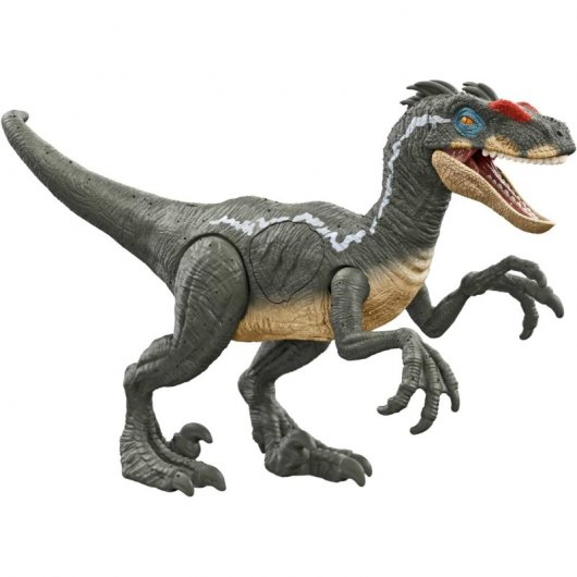 Mattel Jurassic World Dinosaurio de Juguete Epic Attack Velocirraptor