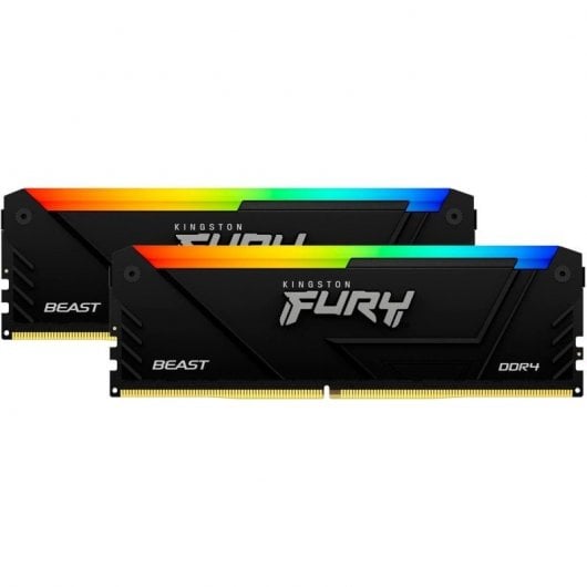 Kingston Technology FURY 16GB 3600MT/s DDR4 CL17 DIMM (Kit da 2) Beast RGB