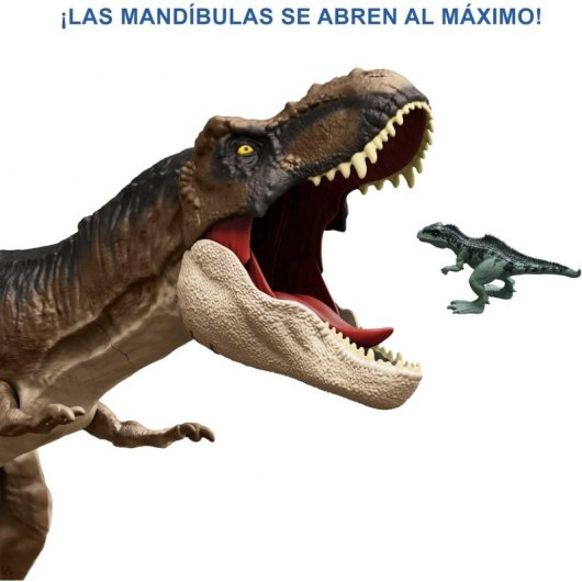 Mattel Jurassic World T-Rex Super Colosal Dinosaurio Articulado 60cm