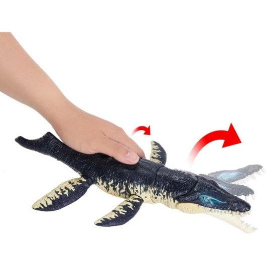 Mattel Jurassic World Dinosaurio de Juguete Kronosaurus Rugido Salvaje