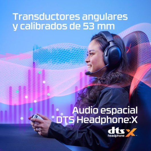 HyperX Cloud III Wireless Headset Gaming Sem Fios Preto