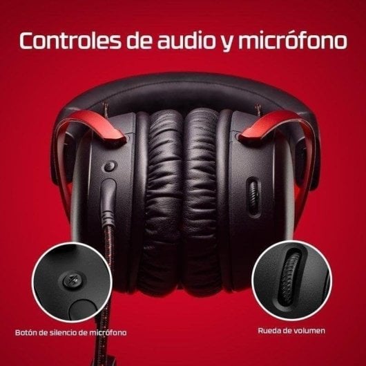 Auriculaires HyperX Cloud III Wireless Gaming Sans fil 2,4 GHz USB-C DTS Headphone:X Noir