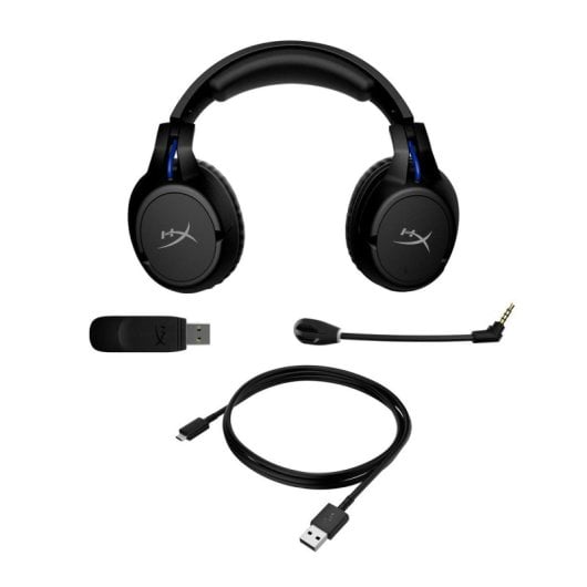 Auricolari HyperX Cloud Flight wireless e cablati Gaming con Cancellazione del Rumore neri