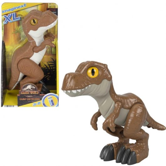Mattel Imaginext Jurassic World Dinosaurio de Juguete T-Rex Café XL