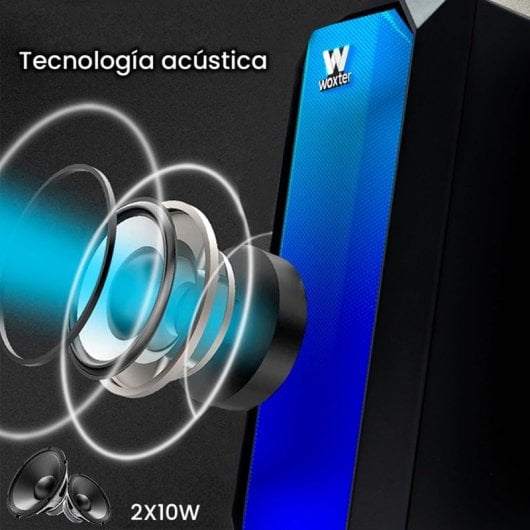 Woxter BIG BASS 97 BT Altifalantes Bluetooth 20W