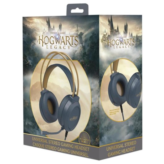 Freaks and Geeks Harry Potter Poudlard Legacy Casque de jeu avec microphone multiplateforme