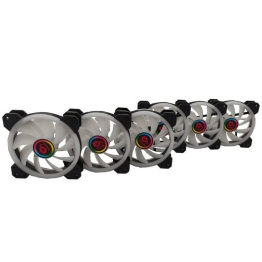 Talius Iris Spectrum ARGB Kit de 6 Ventoinhas Suplementares 120mm Pretas