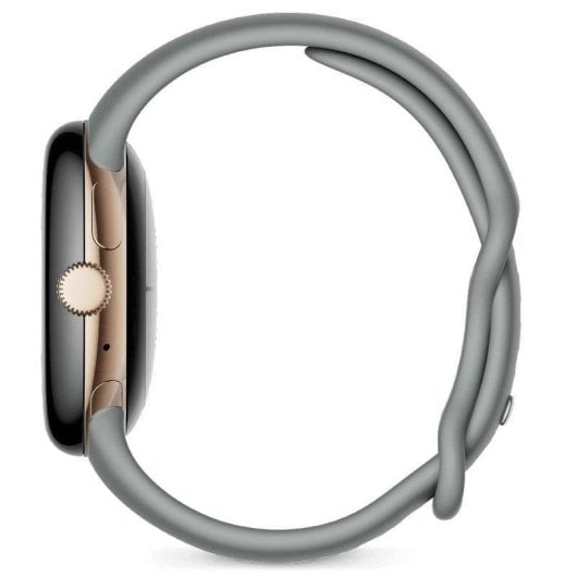 Google Pixel Watch WiFi Bluetooth GPS NFC 41mm AMOLED Champagne Gold Hazel S/L 5ATM SpO2 Pulsometer